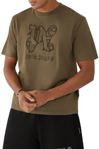 PA Monogram Statement Regular T-Shirt